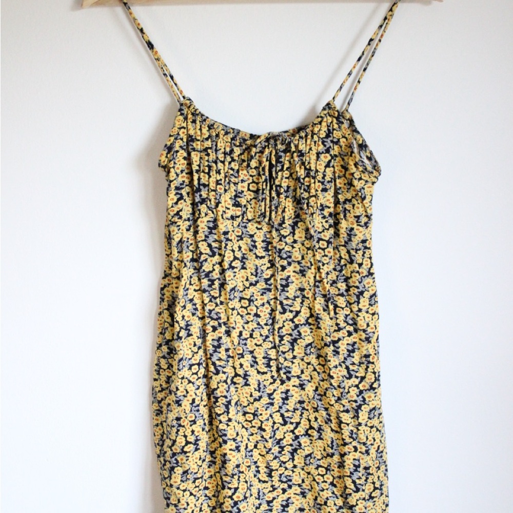 Floral Spaghetti Strap Dress